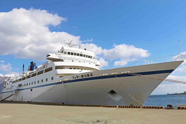 フェリー屋久島2 右舷前