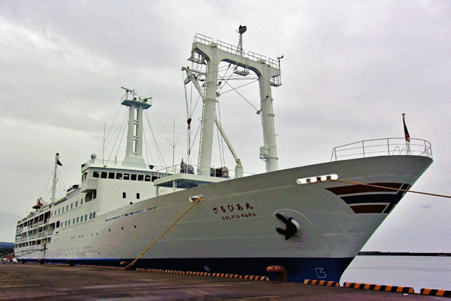 さるびあ丸(2代目) 右舷前