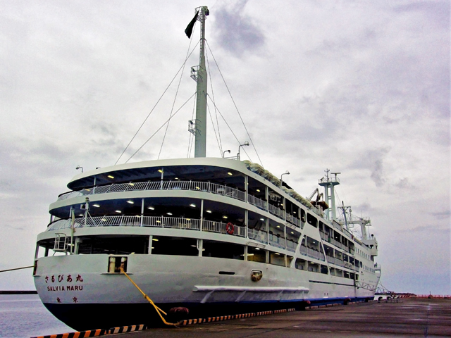 さるびあ丸(2代目) 右舷後